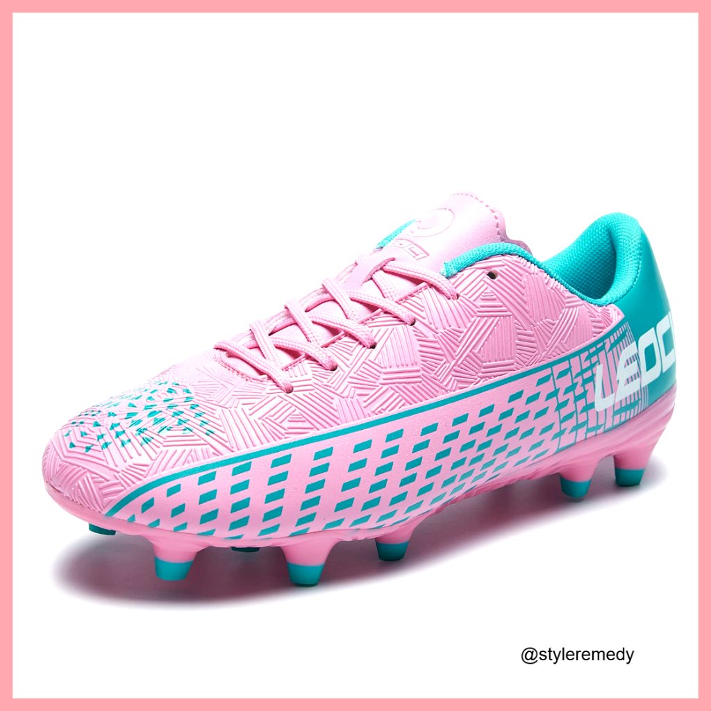 Synthetic Soccer Cleats With Thermoplastic Polyurethane Sole